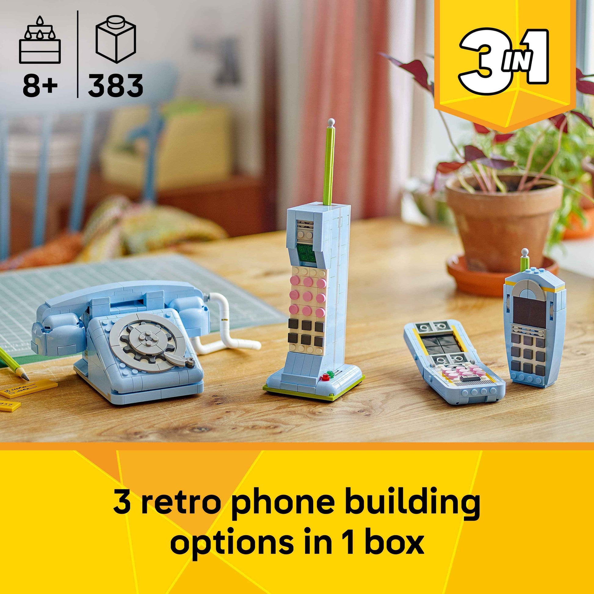 Lego Creator Retro Telephone Rebuildable Set Toys & Games > Toys > Construction Toys > Interlocking Blocks > LEGO > LEGO Creator