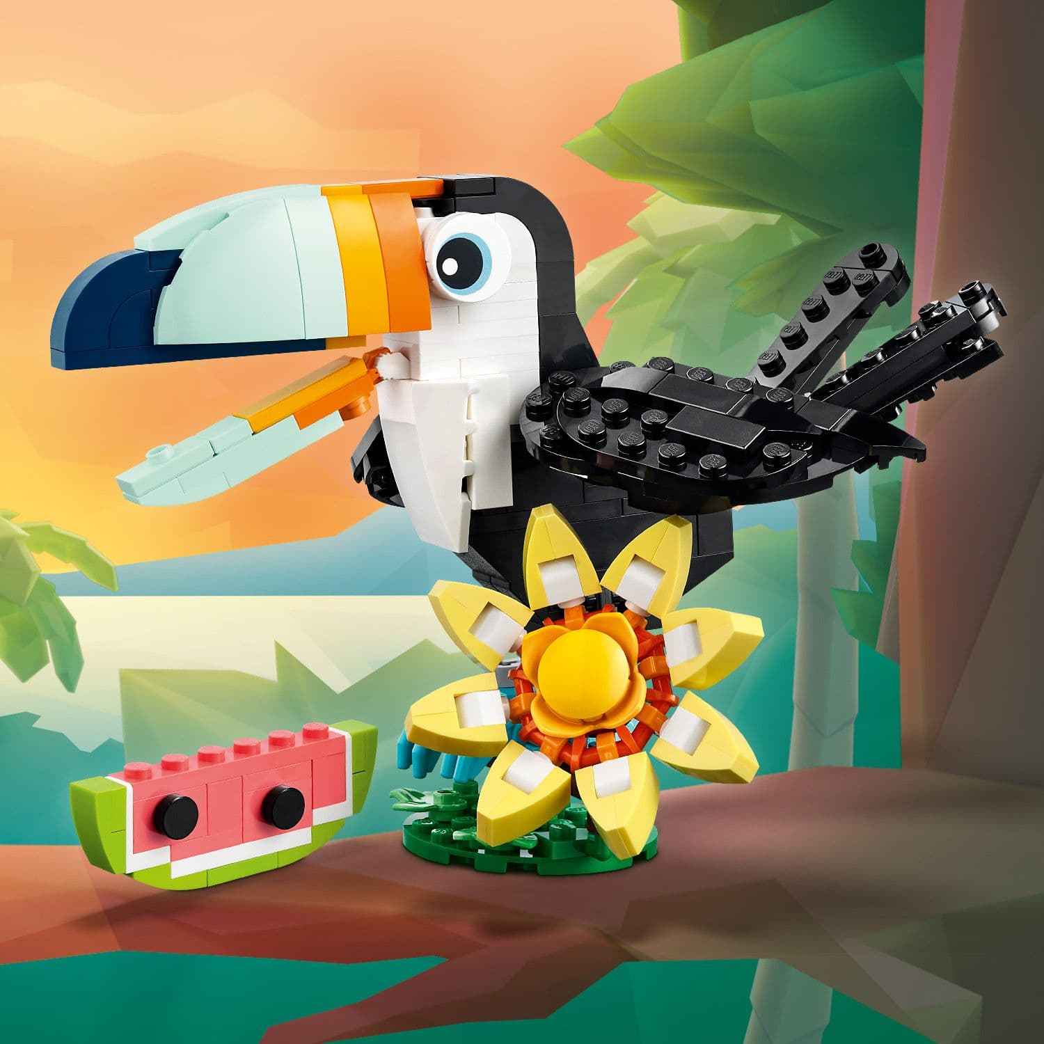 Lego Creator Tropical Toucan: Build Your Own Wild Animal Adventure Toys & Games > Toys > Construction Toys > Interlocking Blocks > LEGO > LEGO Creator