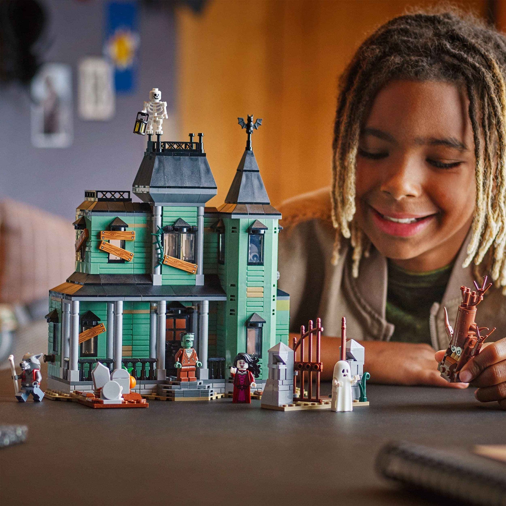 Lego Haunted Mansion Set – Creator Rebuildable Version Toys & Games > Toys > Construction Toys > Interlocking Blocks > LEGO > LEGO Creator