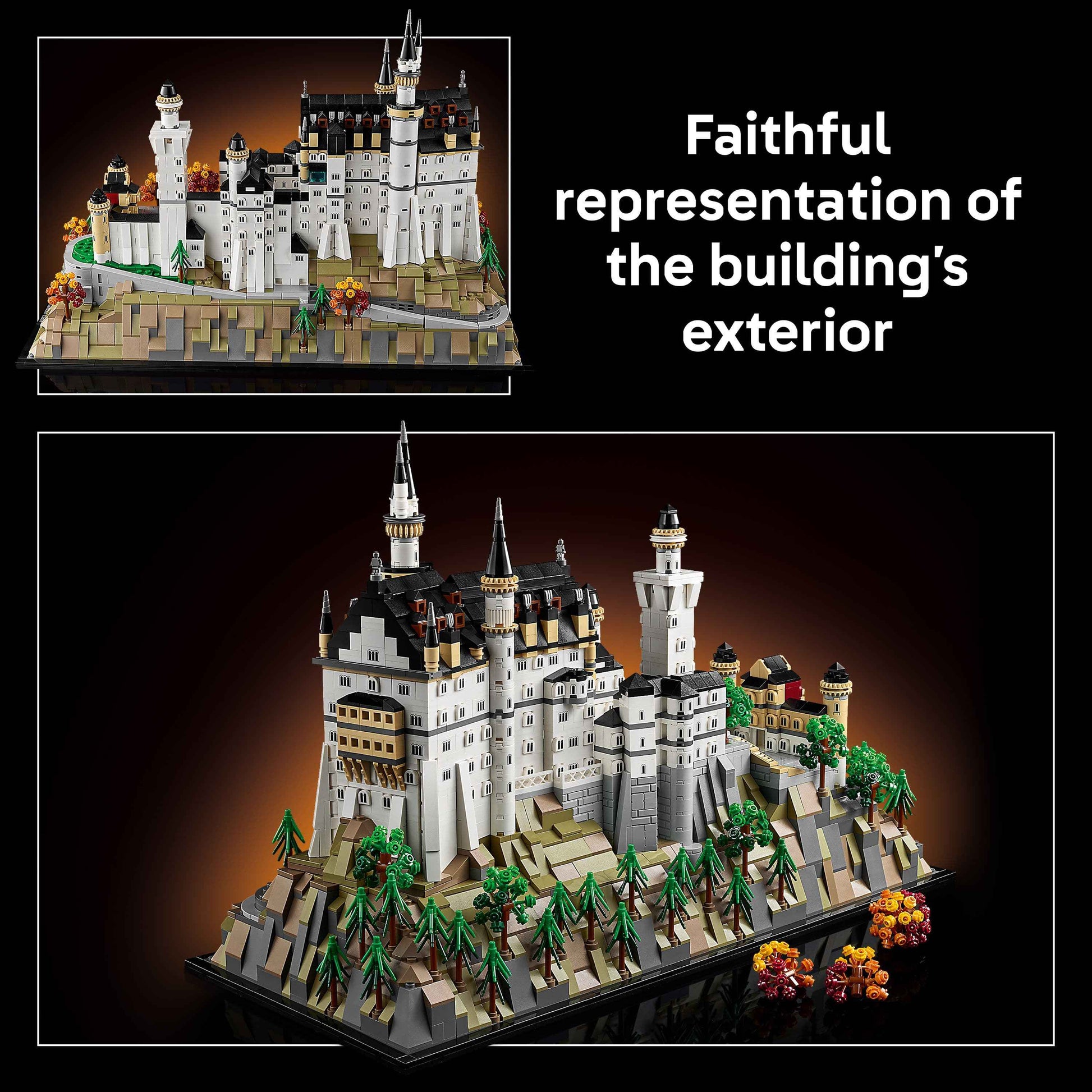 Lego Neuschwanstein Castle Set - Iconic Building Block Model for Architecture Enthusiasts Toys & Games > Toys > Construction Toys > Interlocking Blocks > LEGO > Other LEGO Sets