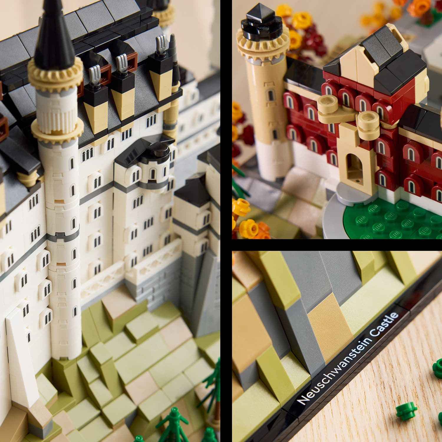 Lego Neuschwanstein Castle Set - Iconic Building Block Model for Architecture Enthusiasts Toys & Games > Toys > Construction Toys > Interlocking Blocks > LEGO > Other LEGO Sets