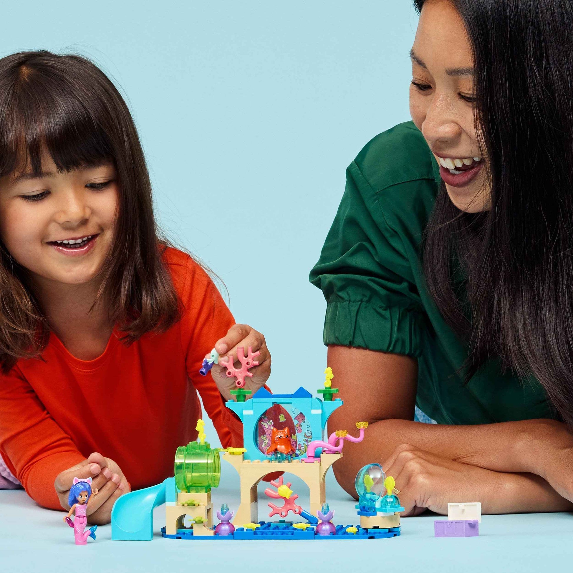 Lego Gabby's Aquarium Adventure - Explore the Magical Underwater Realm Toys & Games > Toys > Construction Toys > Interlocking Blocks > LEGO > LEGO Gabby's Dollhouse