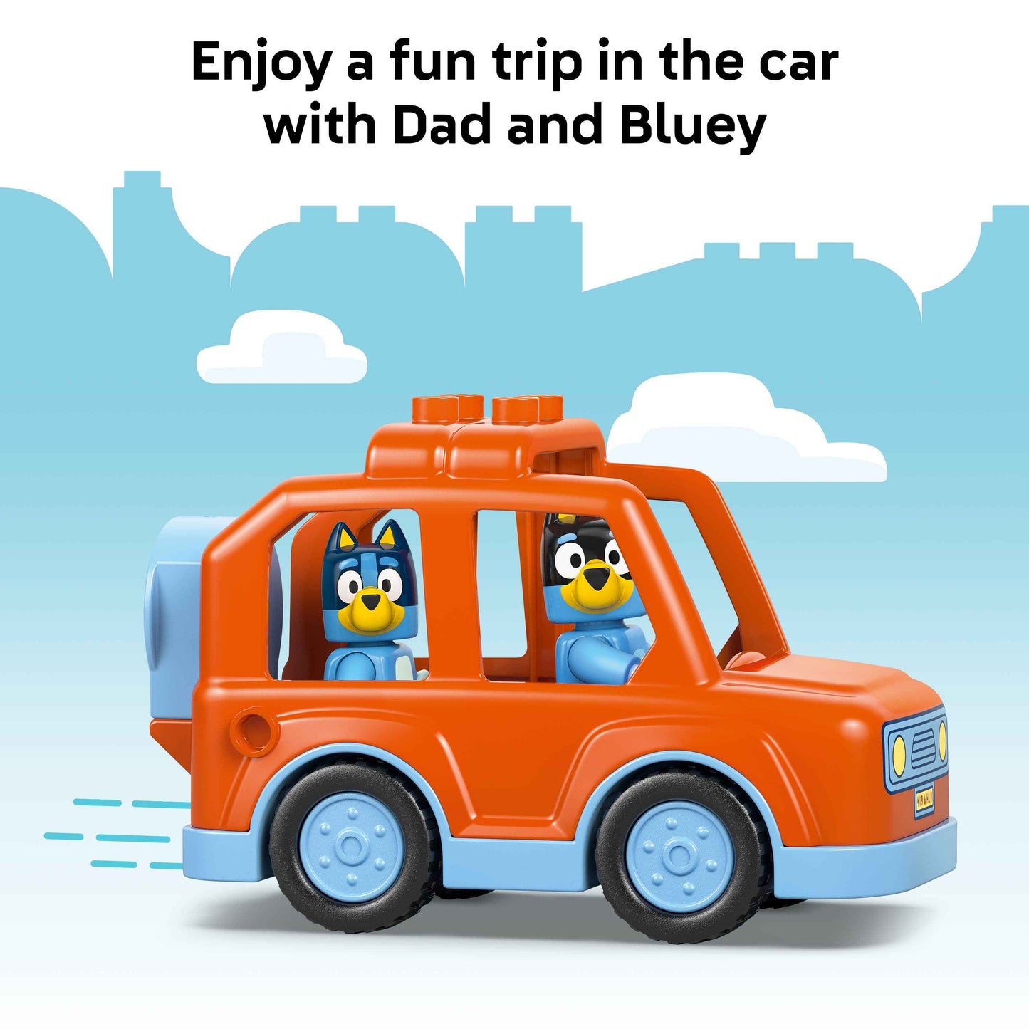 Duplo Bluey Ice Cream Trip Set Toys & Games > Toys > Construction Toys > Interlocking Blocks > LEGO > LEGO Duplo