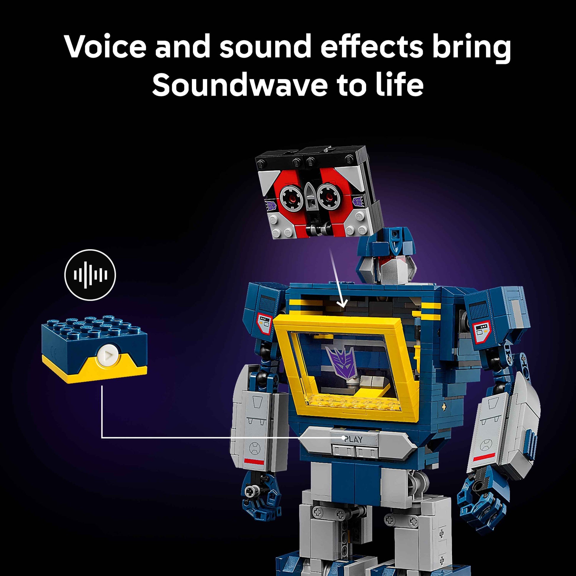 Lego Transformers Soundwave: Ultimate Collectible Build and Transform Set Toys & Games > Toys > Construction Toys > Interlocking Blocks > LEGO > LEGO Icons