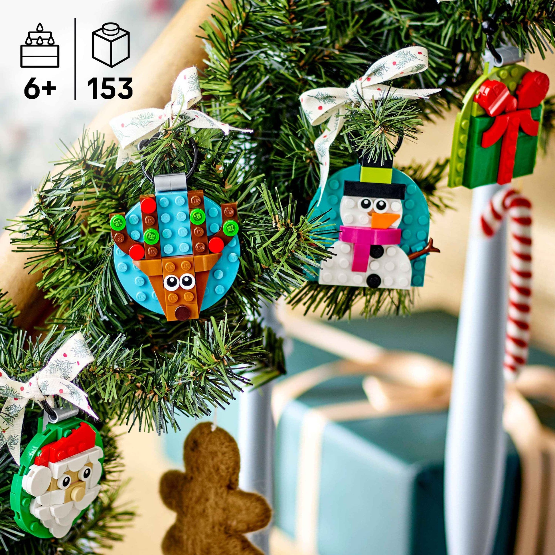 Lego Christmas Ornaments - Festive Selection for Holiday Cheer Toys & Games > Toys > Construction Toys > Interlocking Blocks > LEGO > Other LEGO Sets