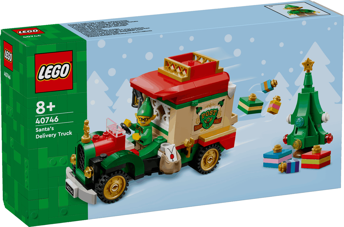 Lego Christmas Santa's Truck Delivery Playset for Fun Holiday Adventures Toys & Games > Toys > Construction Toys > Interlocking Blocks > LEGO > Other LEGO Sets