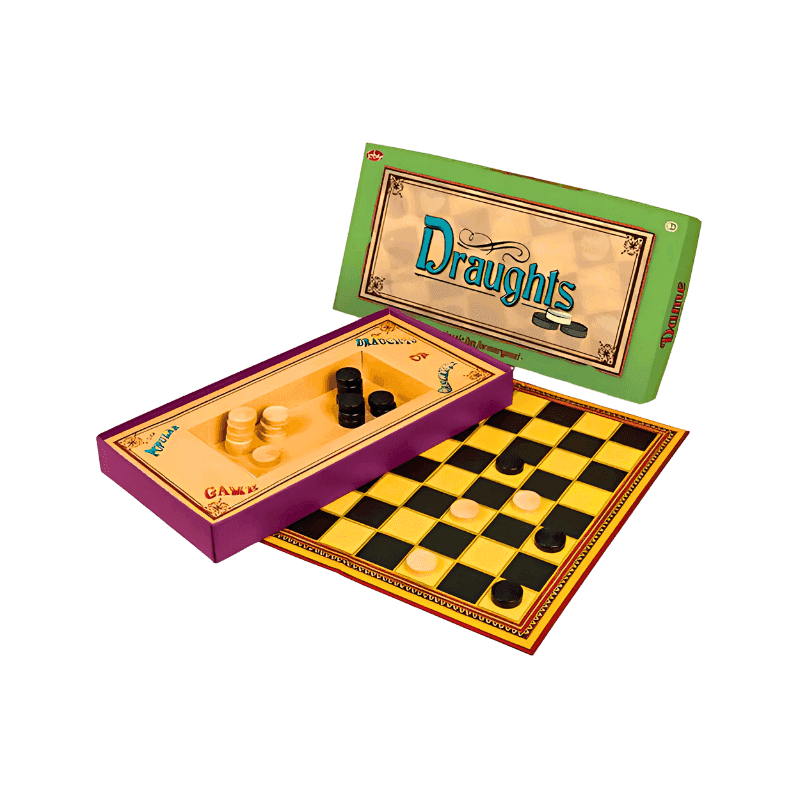 Draughts Classic Board Game - Timeless Fun for All Ages Board Games
