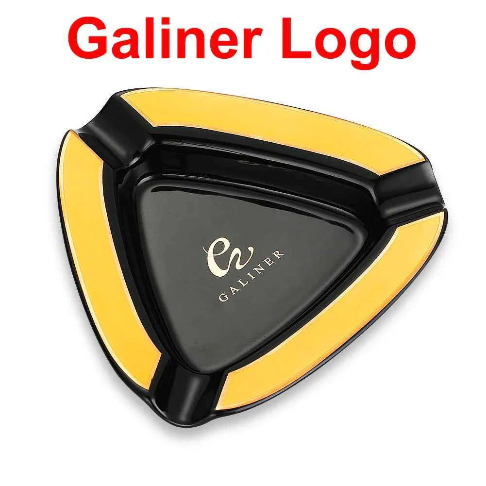 Galiner Ceramic Cigar Ashtray - Portable 3 Holder Design Galiner logo