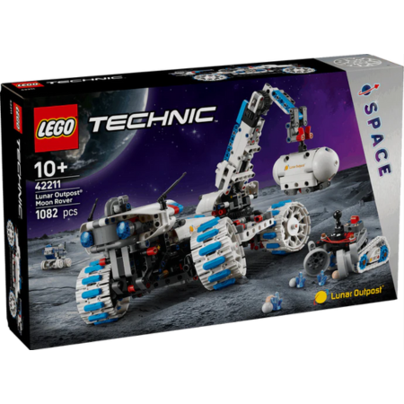 Lego Technic Lunar Outpost Rover Moon Vehicle for Space Exploration Toys & Games > Toys > Construction Toys > Interlocking Blocks > LEGO > LEGO Technic