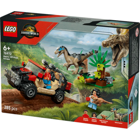 Lego Jurassic World Raptor Off-Road Escape: Adventure Awaits! Toys & Games > Toys > Construction Toys > Interlocking Blocks > LEGO > LEGO Jurassic Park