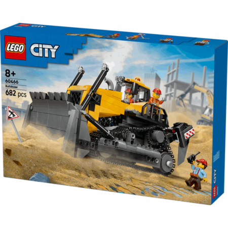 Lego City Bulldozer Playset - Big Yellow Vehicles for Fun Excavation Adventures Toys & Games > Toys > Construction Toys > Interlocking Blocks > LEGO > LEGO City