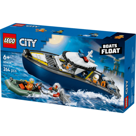 Lego City Police Boat Chase Playset for Thrilling Adventures Toys & Games > Toys > Construction Toys > Interlocking Blocks > LEGO > LEGO City