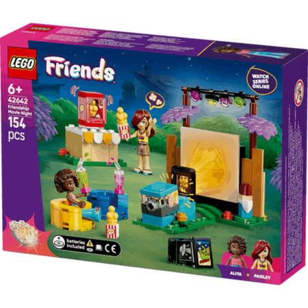 Lego Friends Movie Night Playset – Buildable Friendship Adventure Toys & Games > Toys > Construction Toys > Interlocking Blocks > LEGO > Friends