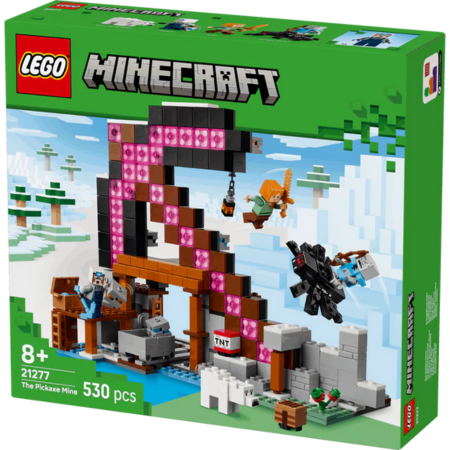 Lego Minecraft Pickaxe Playset - Buildable Mine Adventure Toys & Games > Toys > Construction Toys > Interlocking Blocks > LEGO > LEGO Minecraft