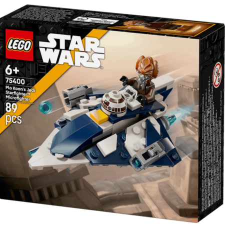 Lego Star Wars Plo Koon Microfighter - Jedi Starfighter Miniature Set Toys & Games > Toys > Construction Toys > Interlocking Blocks > LEGO > LEGO Star Wars
