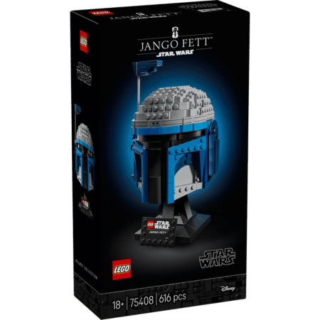 Lego Star Wars Jango Fett Helmet Display for Collectors and Fans Toys & Games > Toys > Construction Toys > Interlocking Blocks > LEGO > LEGO Star Wars