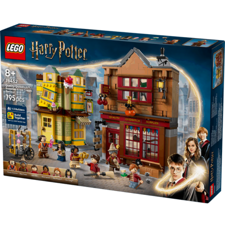Lego Harry Potter Quidditch Set with Quality Supplies & Ice Cream Parlour Toys & Games > Toys > Construction Toys > Interlocking Blocks > LEGO > LEGO Harry Potter