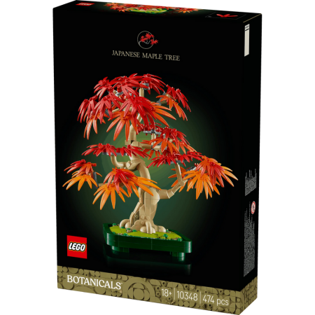 Lego Japanese Red Maple Bonsai Tree - Creative Botanical Building Set Toys & Games > Toys > Construction Toys > Interlocking Blocks > LEGO > LEGO Flowers