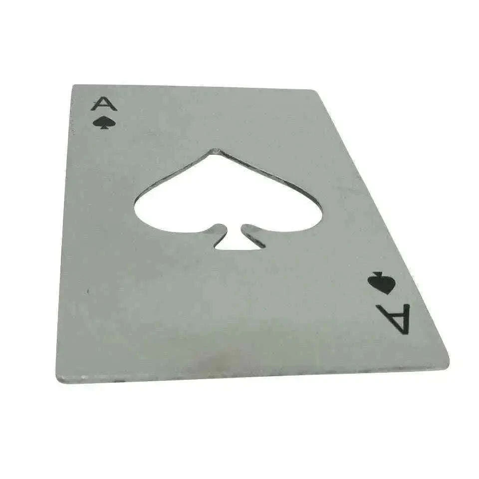 Ace of Spades Bottle Opener - Stylish and Unique Bar Accessory Jewelry & Watches
