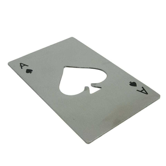 Ace of Spades Bottle Opener - Stylish and Unique Bar Accessory Jewelry & Watches