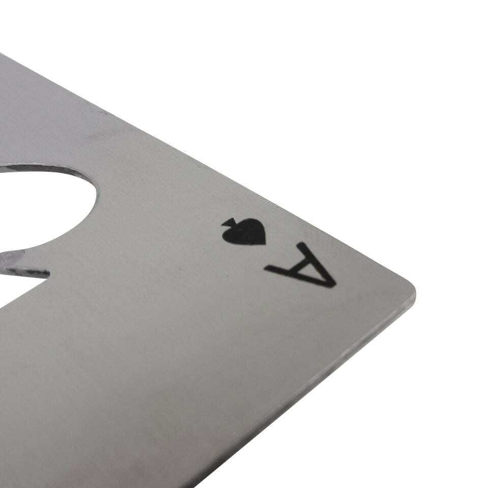Ace of Spades Bottle Opener - Stylish and Unique Bar Accessory Jewelry & Watches