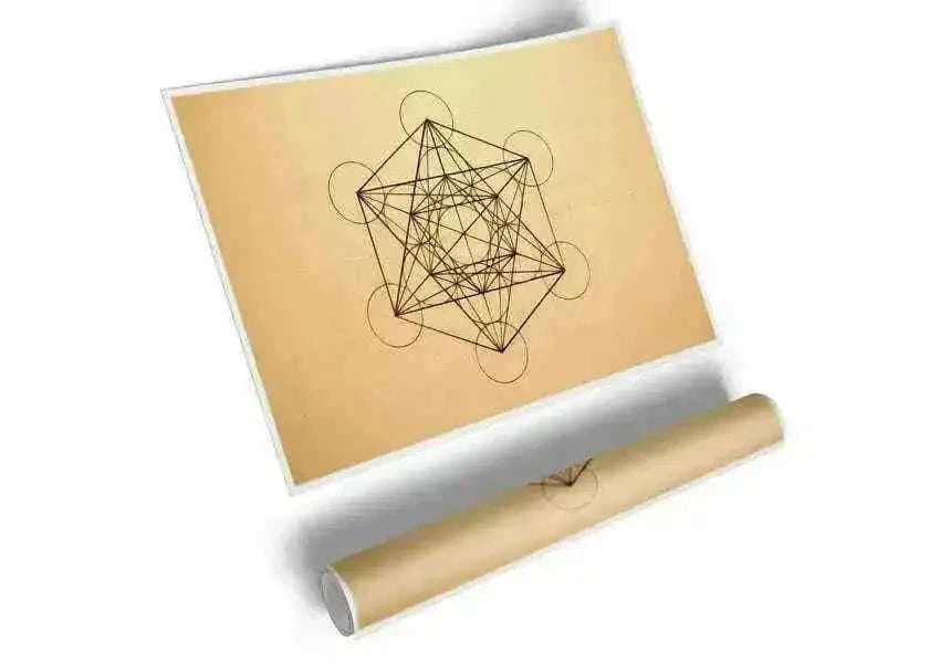 Architects Cube Poster - Innovative Design for Your Space Home Decor