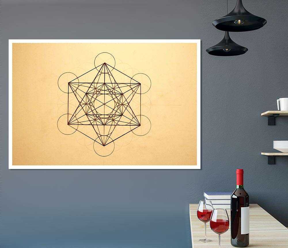 Architects Cube Poster - Innovative Design for Your Space Home Decor