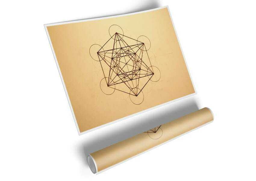 Architects Cube Poster - Innovative Design for Your Space Home Decor