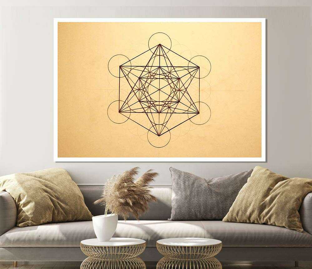 Architects Cube Poster - Innovative Design for Your Space Home Decor
