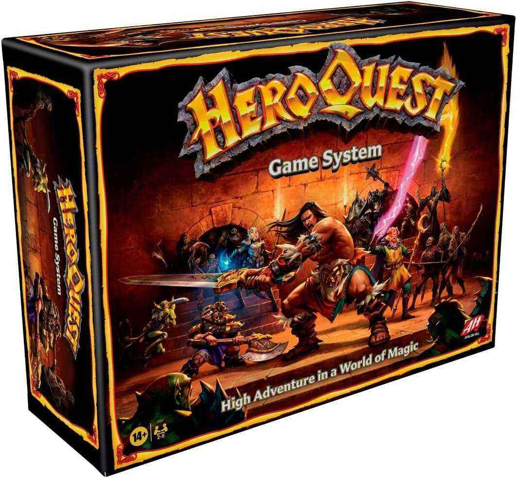 Avalon Hill HeroQuest Game System for Epic Adventure Fun