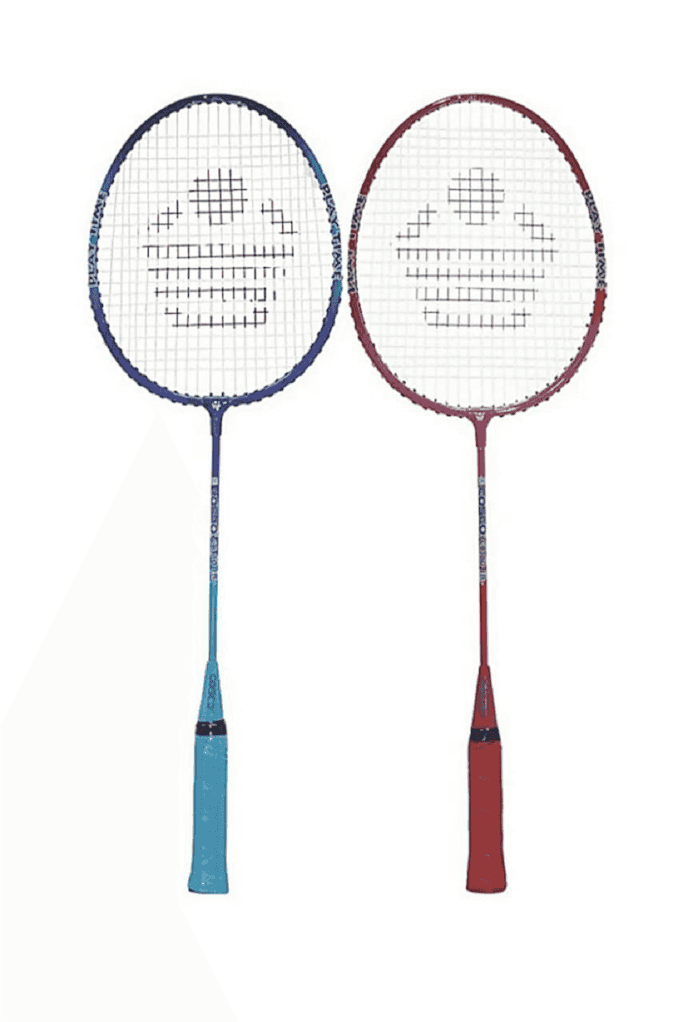 Badminton Racket with Bag for Practice & Matches - Size 68x23cm Color Sports & Outdoors