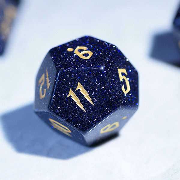 Blue Gaming Dice for Epic Role-Playing Adventures Home & Garden