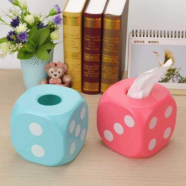 Creative Dice Tissue Box for Unique Home Décor Home & Garden