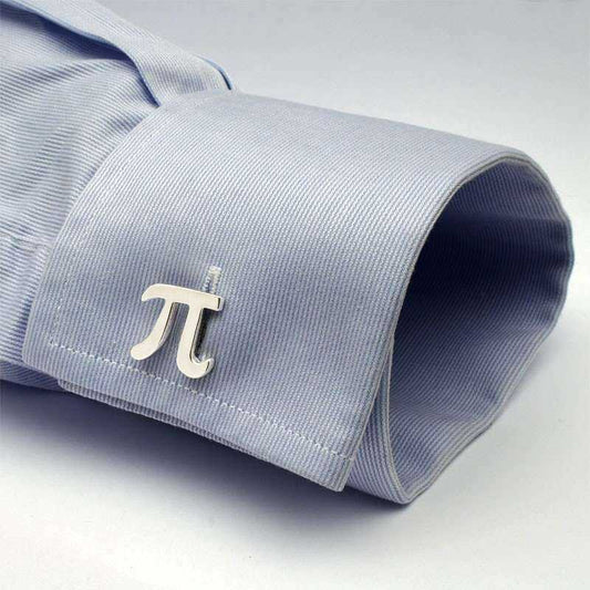 π Cufflinks - Chic Accessories for Math Lovers and Professionals Cufflinks