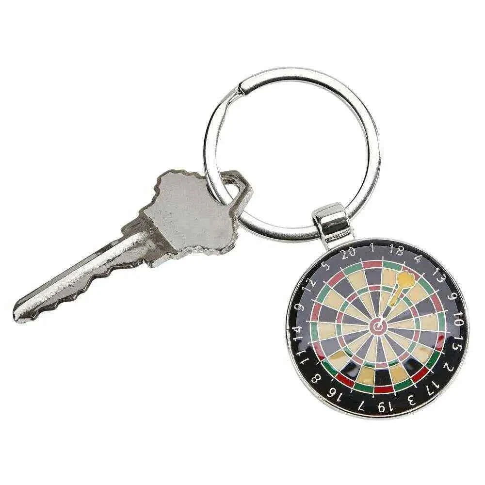 Dart Board Keychain 3" - Perfect Gift for Dart Enthusiasts Home & Garden