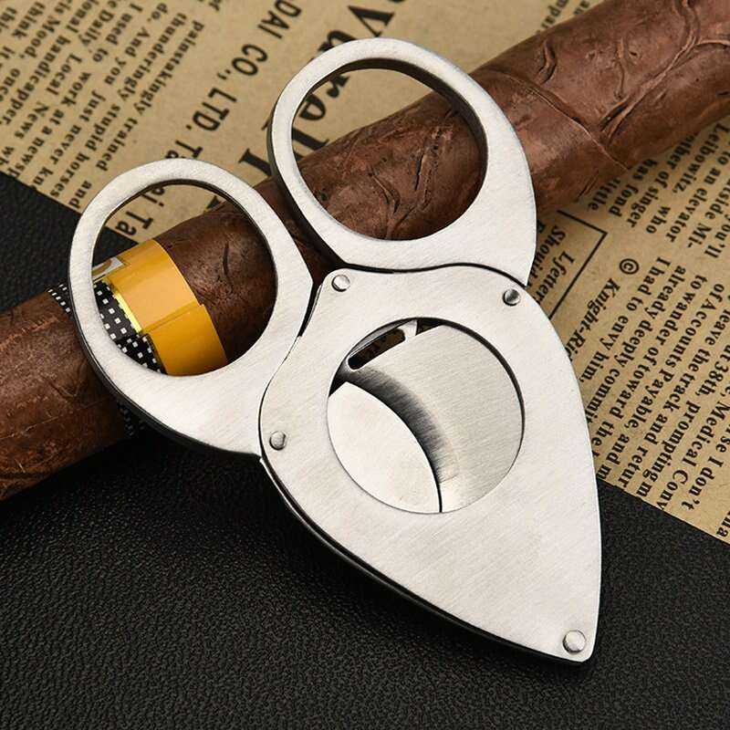 Cigar Scissors Cutter for Precision Trimming and Perfect Cuts Adults