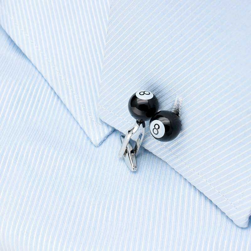 Billiards Cufflinks for Stylish Pool Enthusiasts Cufflinks