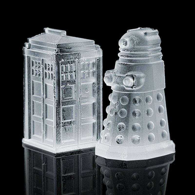 Doctor Who Ice Cube Tray for Whovian Fans Home Decor