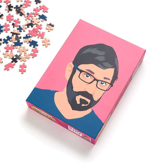 Documentary King Louis Jigsaw Puzzle Novelty