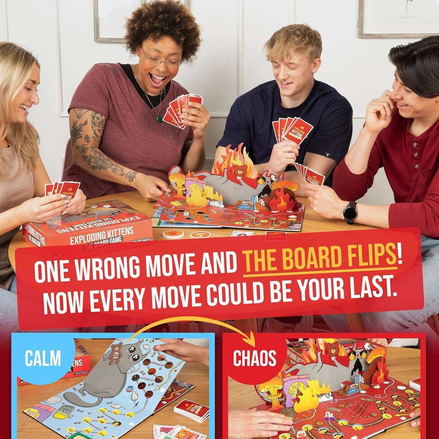 Exploding Kittens: The Board Game