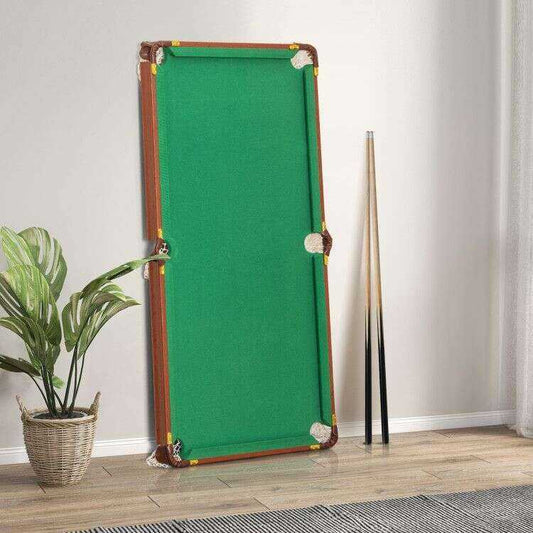 Folding Billiards Table Set with Adjustable Foot Home & Garden
