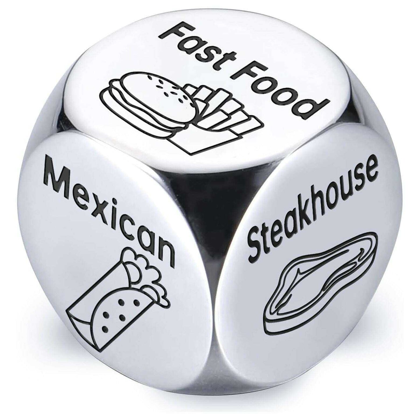 Funny Food Decision Dice for Couples Home & Garden