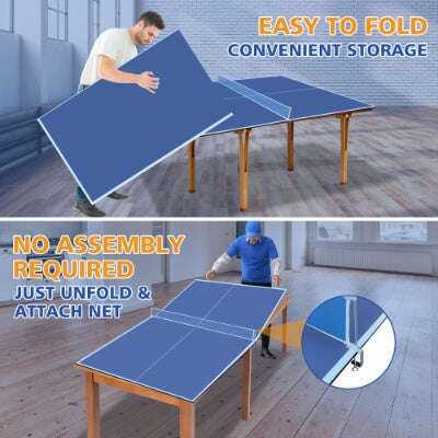 Foldable Ping Pong Tabletop Conversion Board Garden