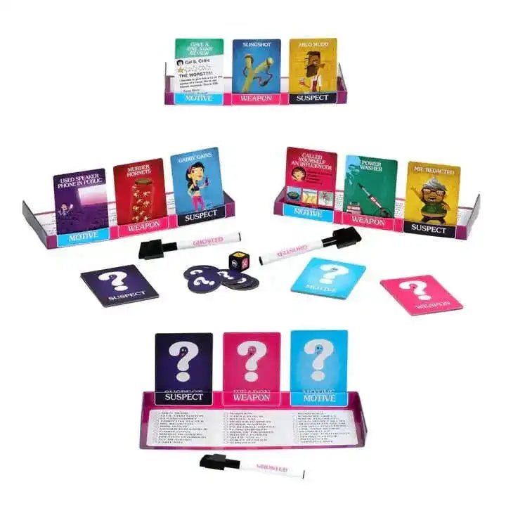 Ghosted Board Game - Unleash Fun and Strategy in Every Haunting Encounter