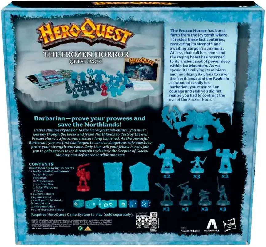 HeroQuest The Frozen Horror Quest Pack