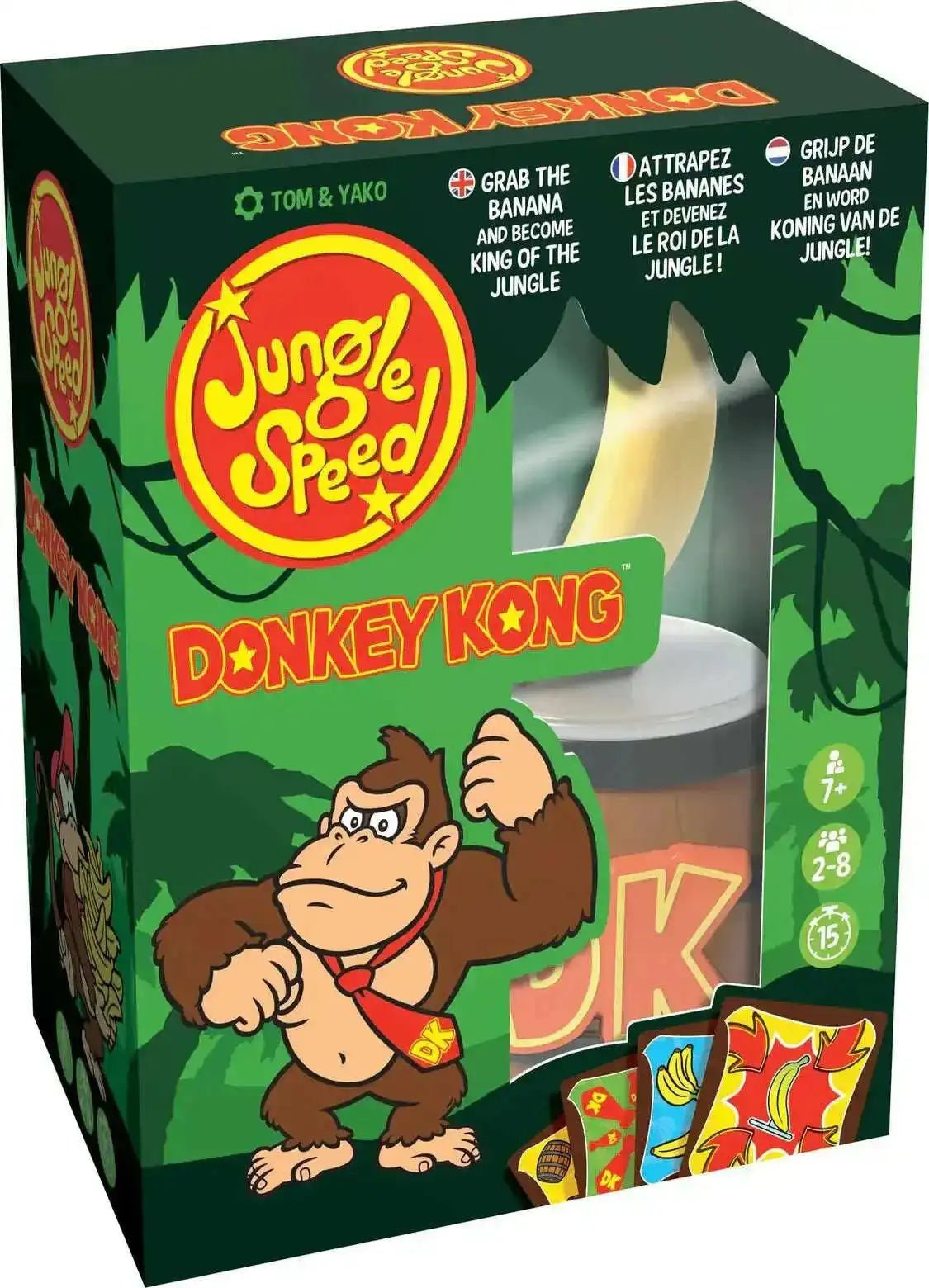 Jungle Speed Donkey Kong - Fast-Paced Fun for Family Game Night