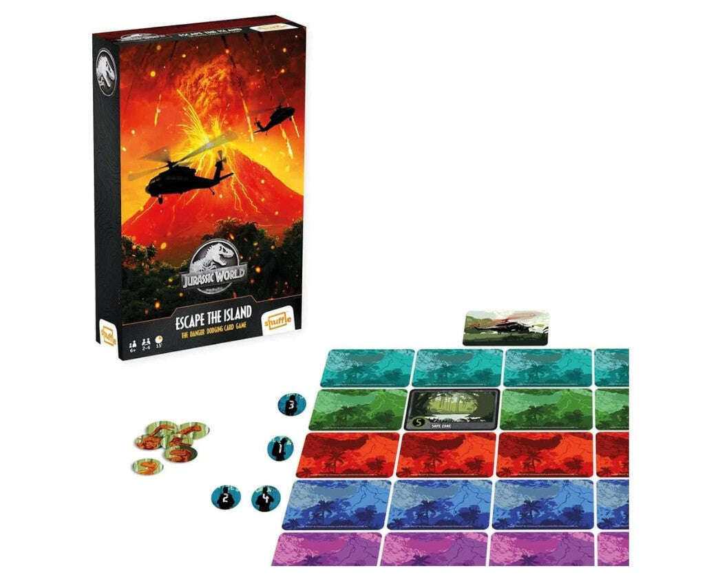 Jurassic World: Escape The Island Card Game