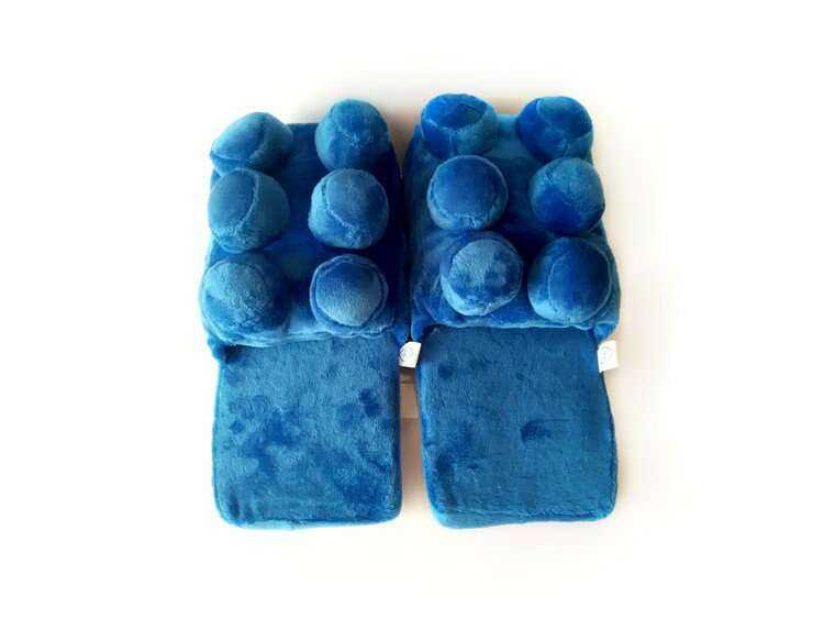 LEGO Building Brick Slippers - Fun & Comfortable LEGO Slippers Slippers