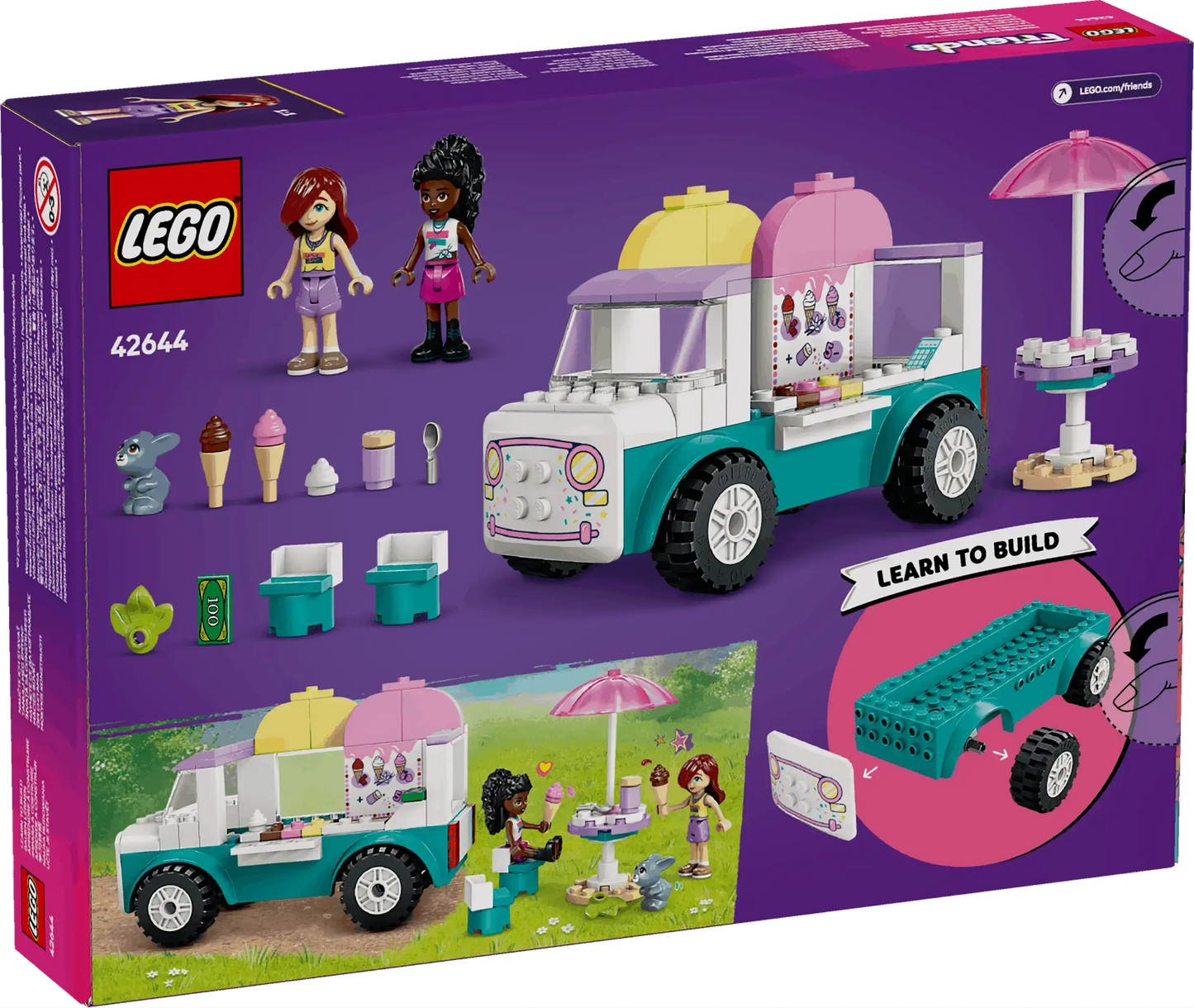 Lego Friends Heartlake City Ice Cream Truck Toys & Games > Toys > Construction Toys > Interlocking Blocks > LEGO > Friends