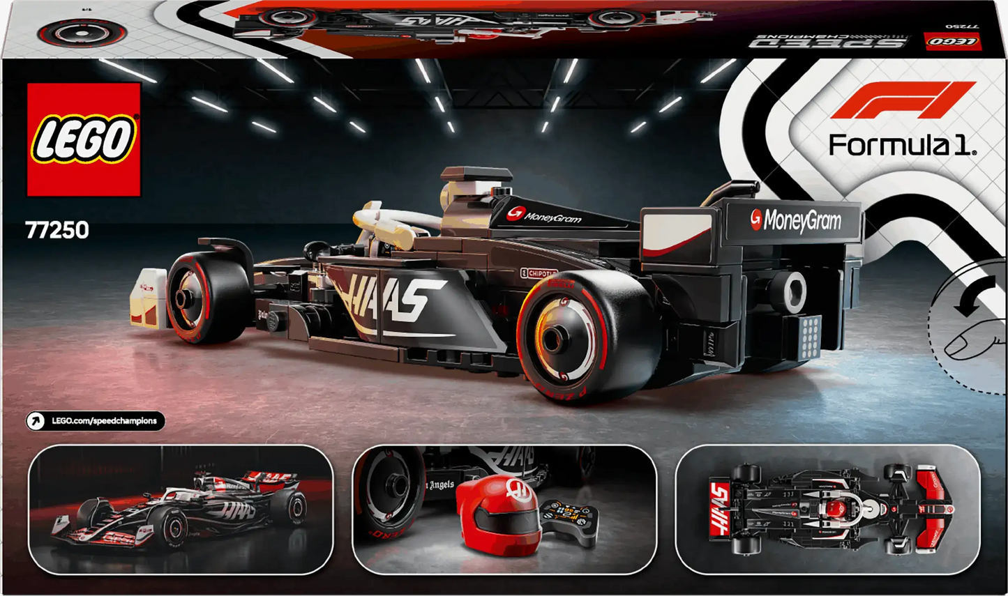 Lego Haas F1 Race Car - Speed Champions MoneyGram Haas F1 Team VF-24 Toys & Games > Toys > Construction Toys > Interlocking Blocks > LEGO > LEGO Speed Champions